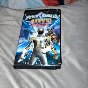 Power Rangers VHS lightspeed rescue